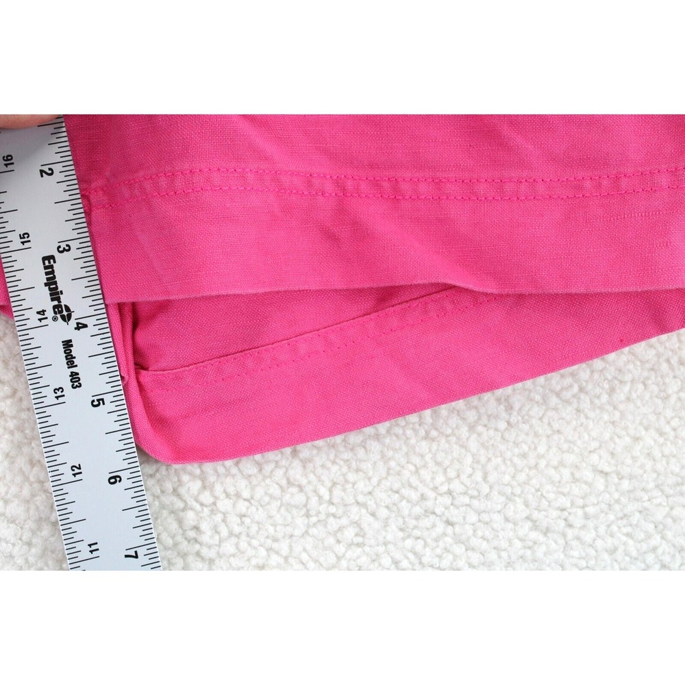 The North Face Womens Pink Chino Shorts Size 2 Long Casual Outdoor - Picture 8 of 13